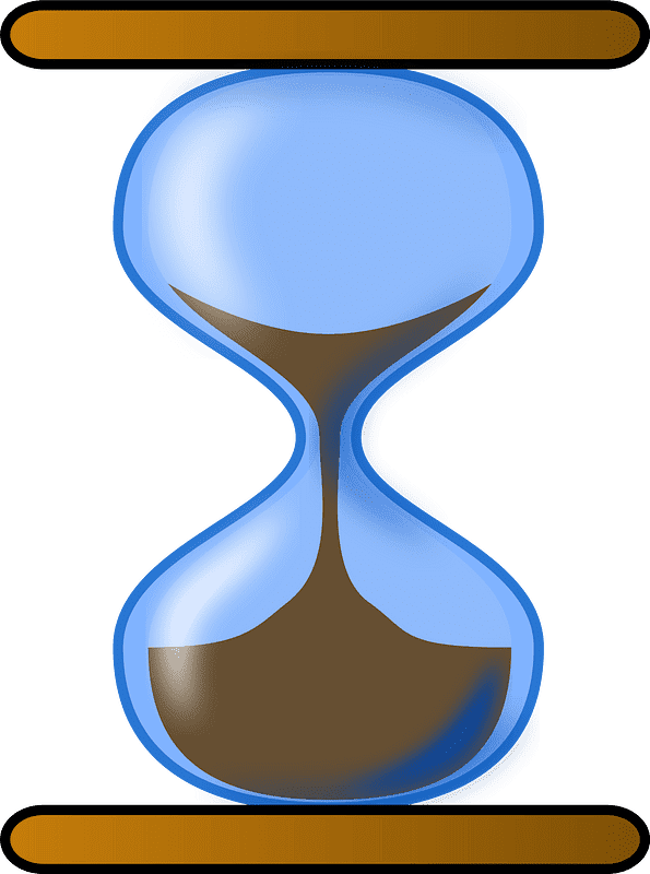 Hourglass clipart transparent free