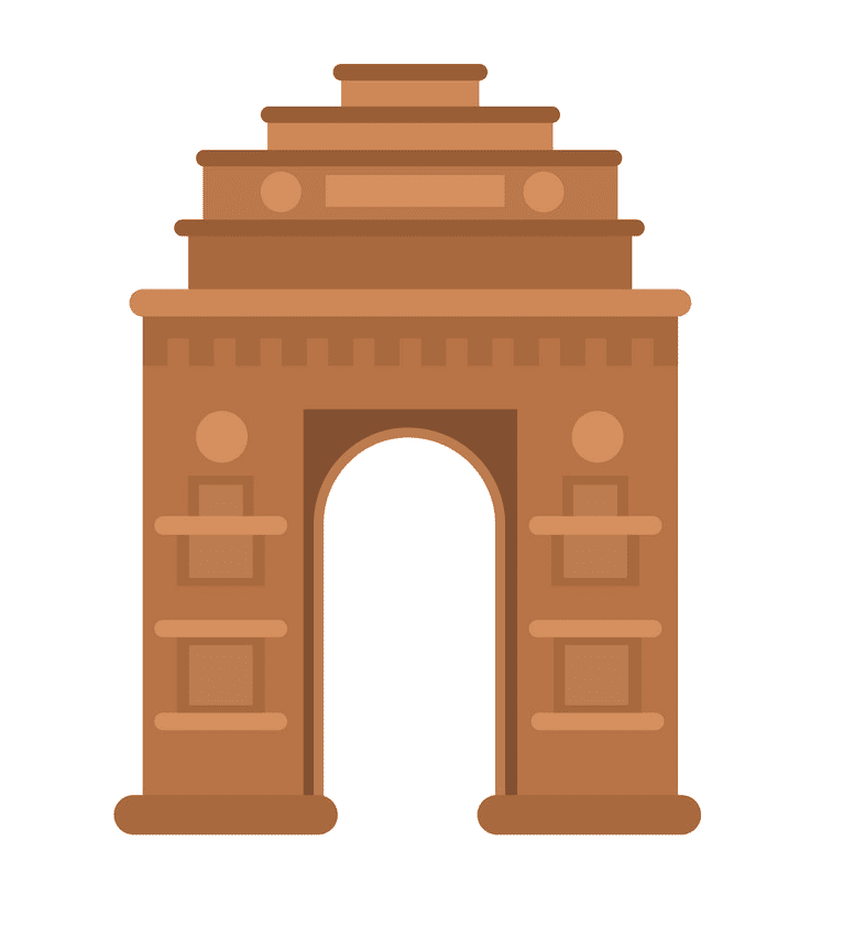 India Gate Png Clipart