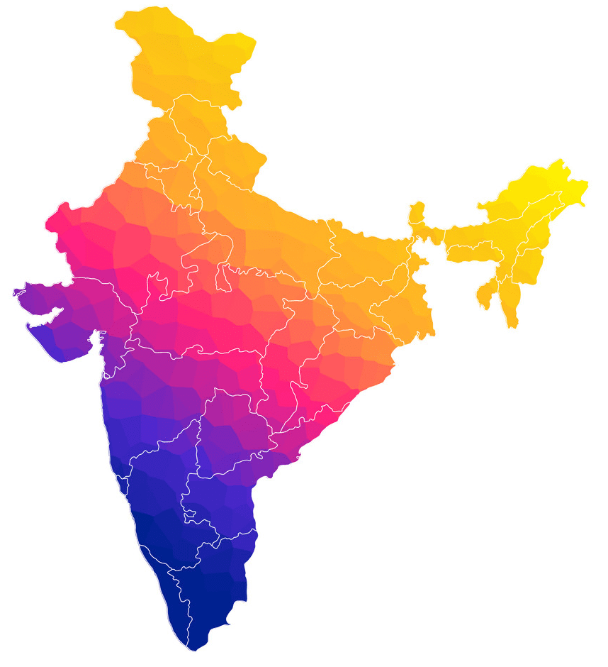 India Map clipart download