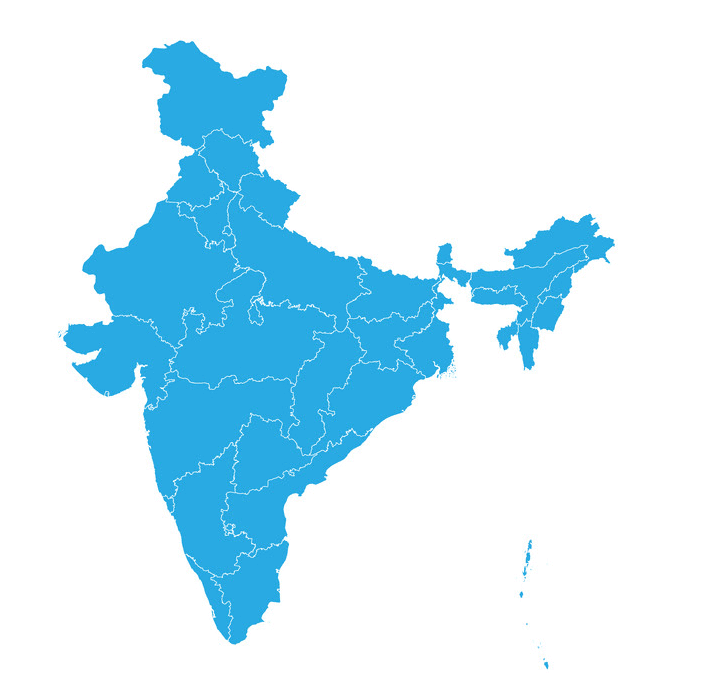 India Map clipart free