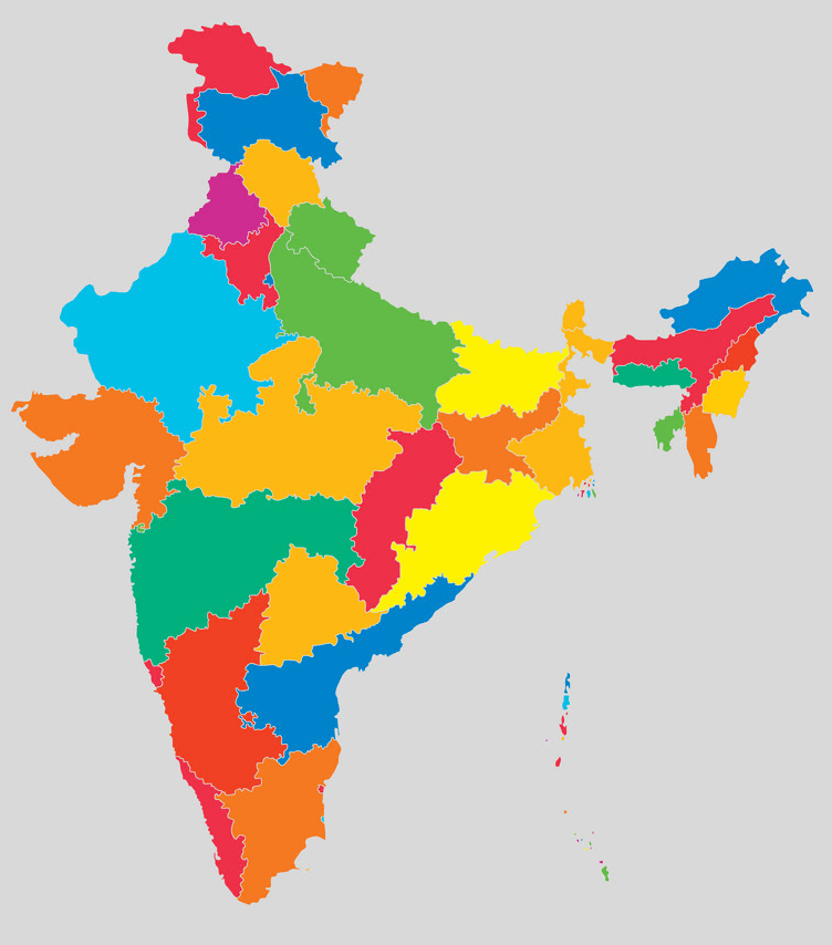India Map clipart images