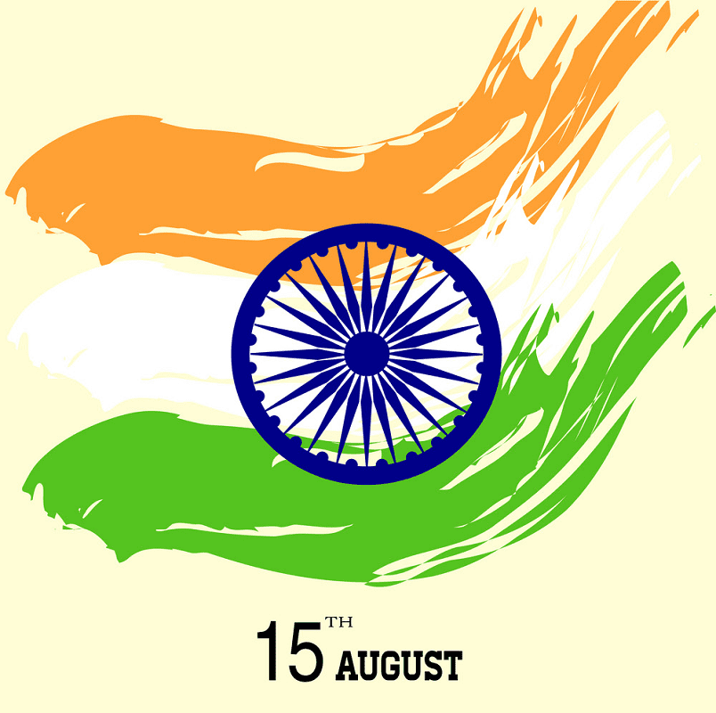 Indian Independence Day Art Images