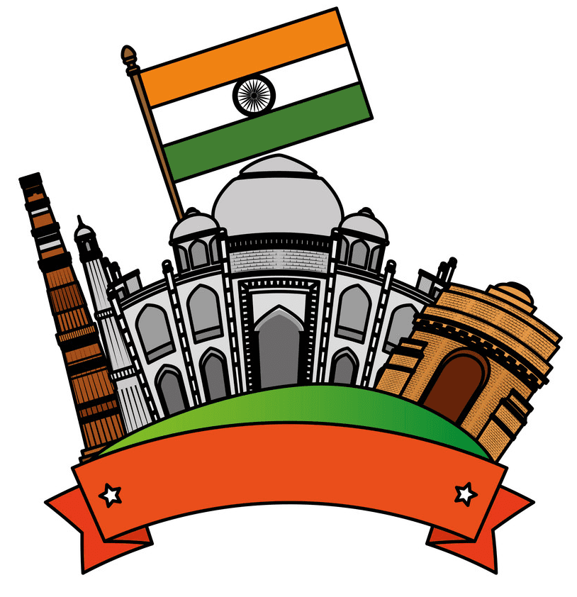 Monuments of India clipart png