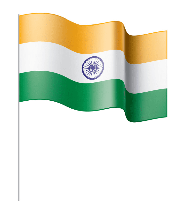 National Flag of India clipart free image