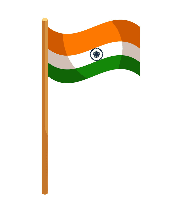 National Flag of India clipart free picture