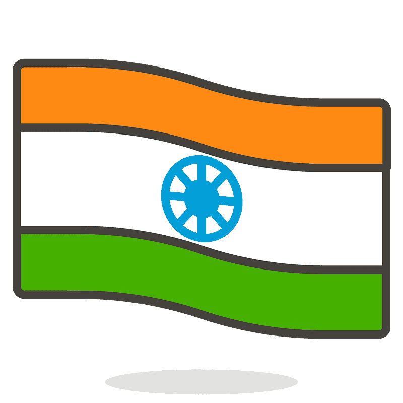 National Flag of India clipart image