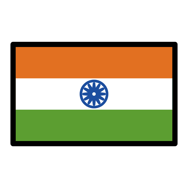 National Flag of India clipart picture