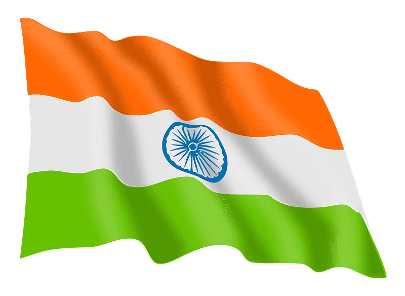 National Flag of India clipart png