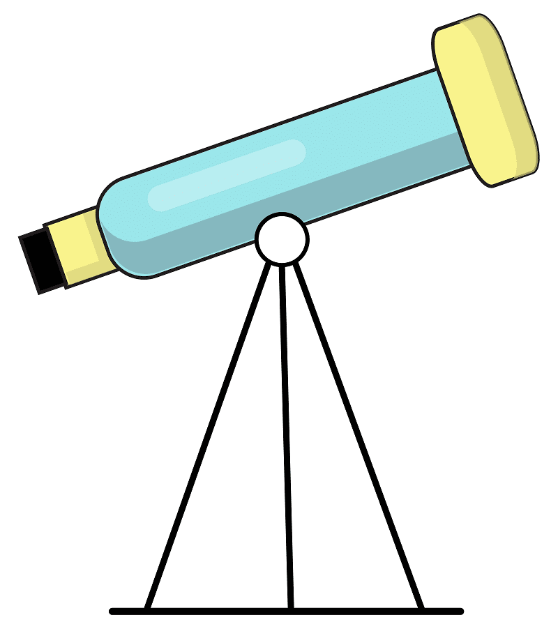 Telescope clipart 2