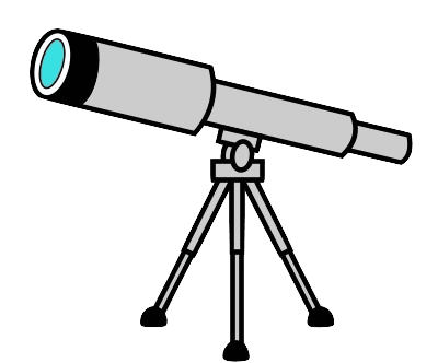 Telescope clipart 4