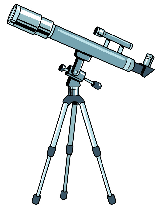 Telescope clipart free picture