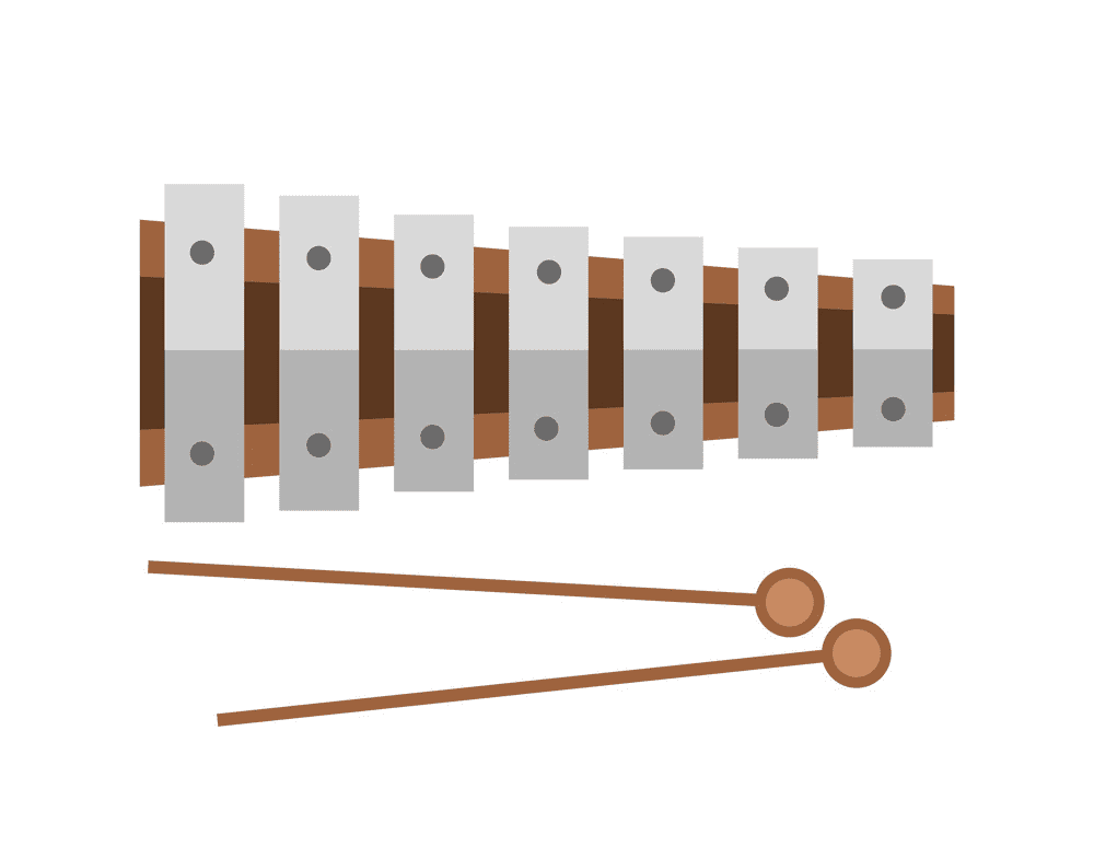 Xylophone clipart 4