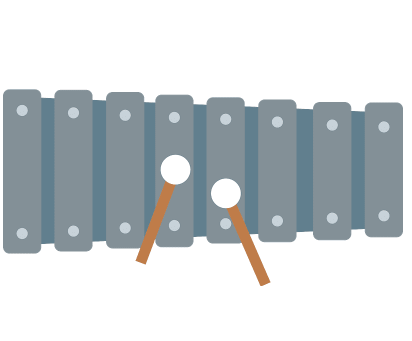 Xylophone clipart for free