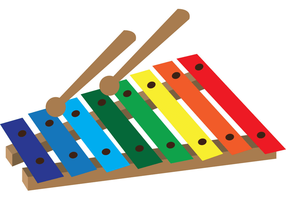 Xylophone clipart for kids