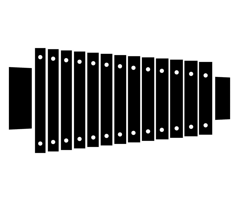 Xylophone clipart free 9