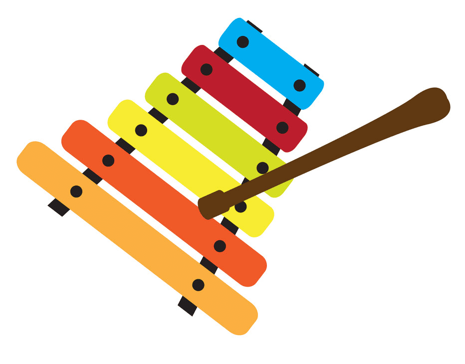 Xylophone clipart free picture