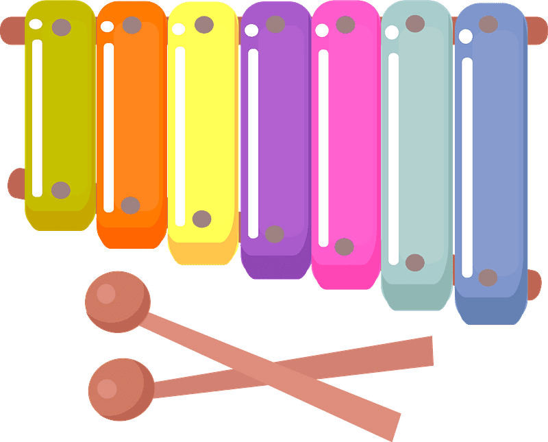 Xylophone clipart transparent png