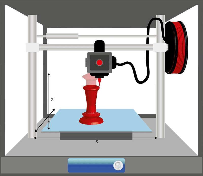 3D Printer Clipart Transparent Background