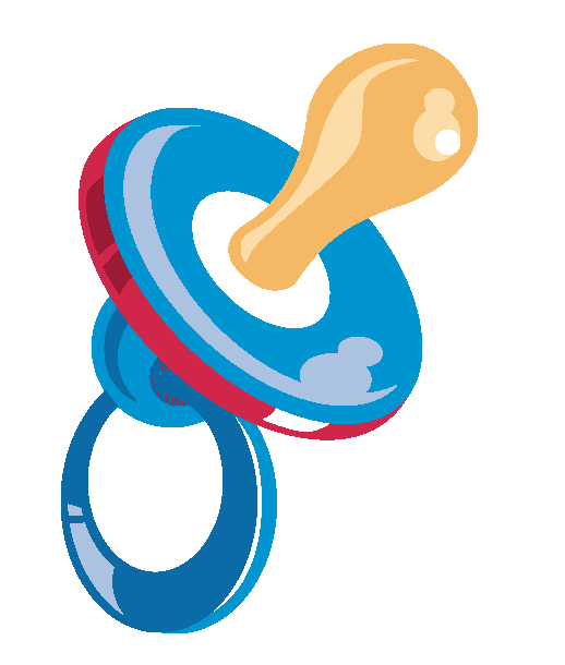 Baby Pacifier Clipart For Free