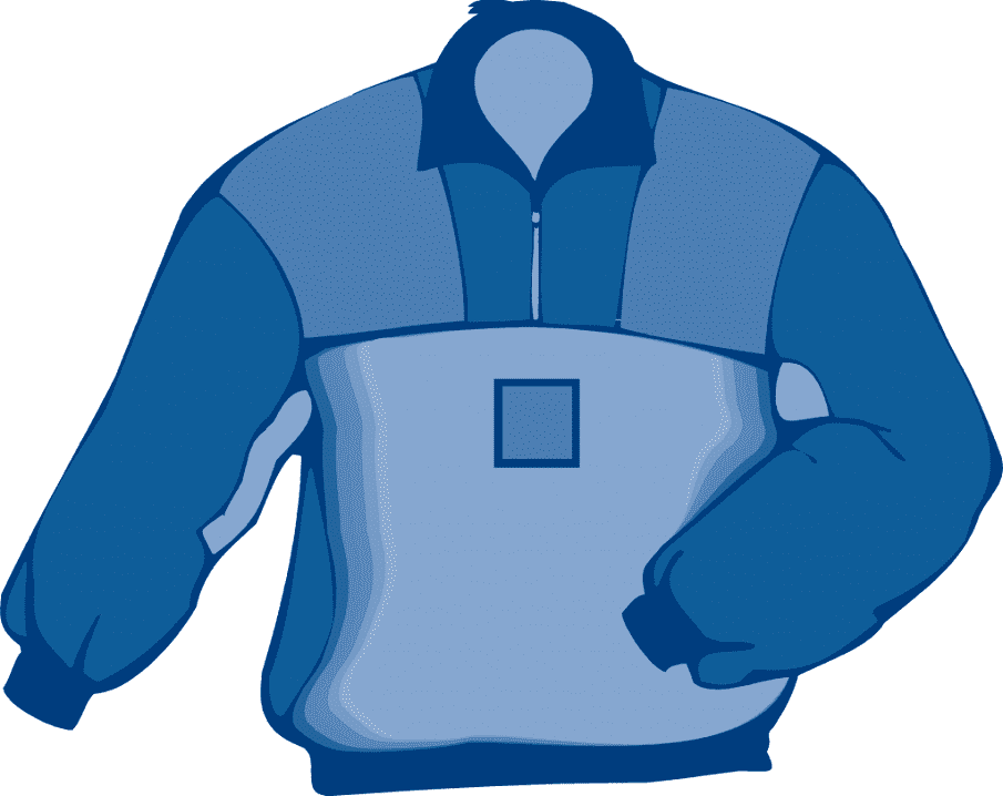 Blue Jacket Clipart