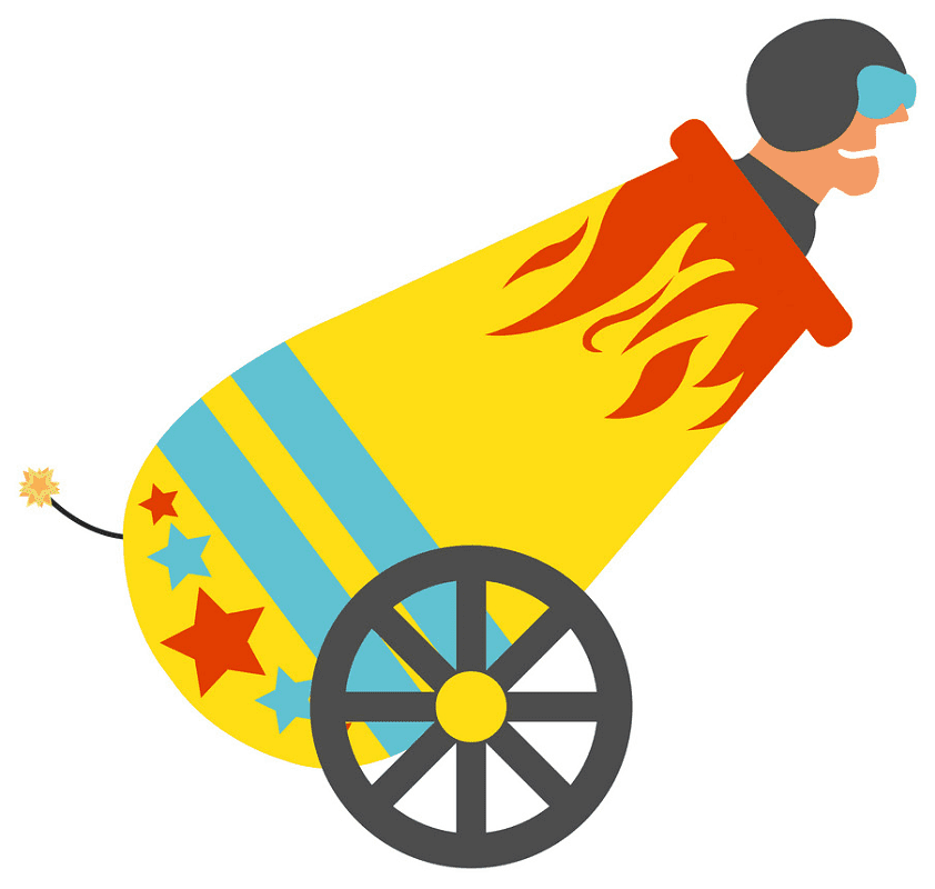 Circus Cannon Clipart Free