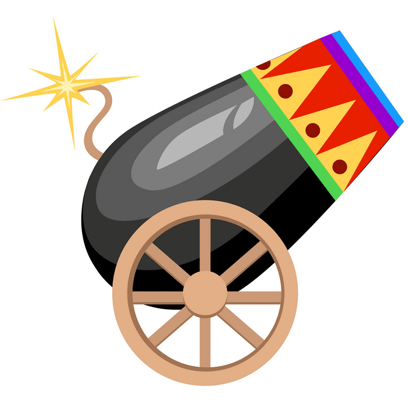 Circus Cannon Clipart Png
