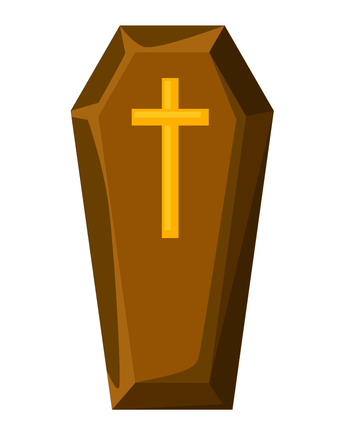 Coffin Clipart 2