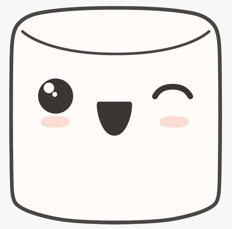 Cute Marshmallow Clipart Png Download