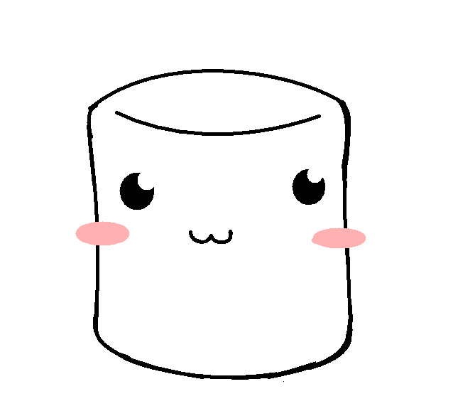 Cute Marshmallow Clipart Png Free