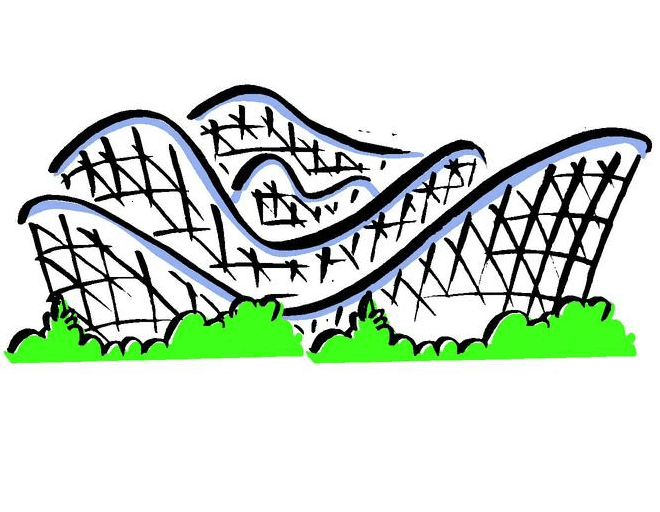 Download Roller Coaster Clipart For Free