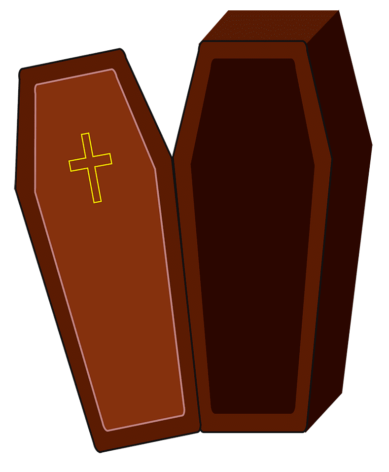 Free Coffin Clipart Image