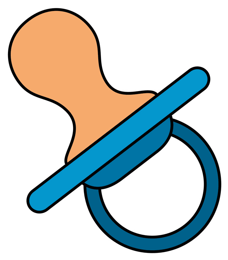 Free Pacifier Clipart Image