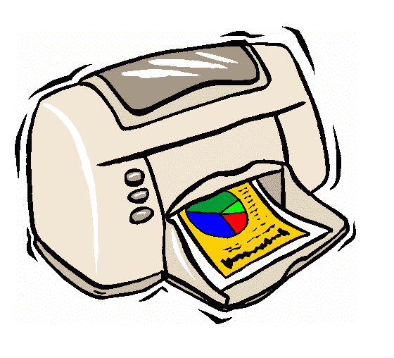 Free Printer Clipart Image