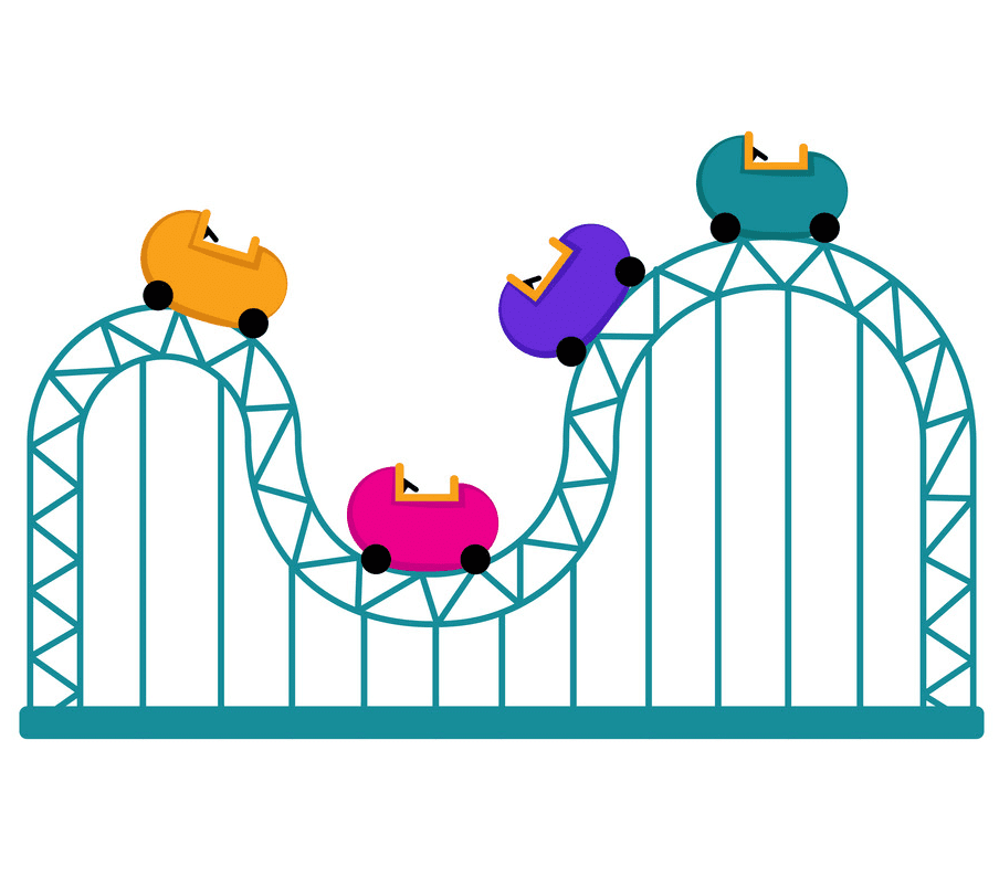 Free Roller Coaster Clipart Download