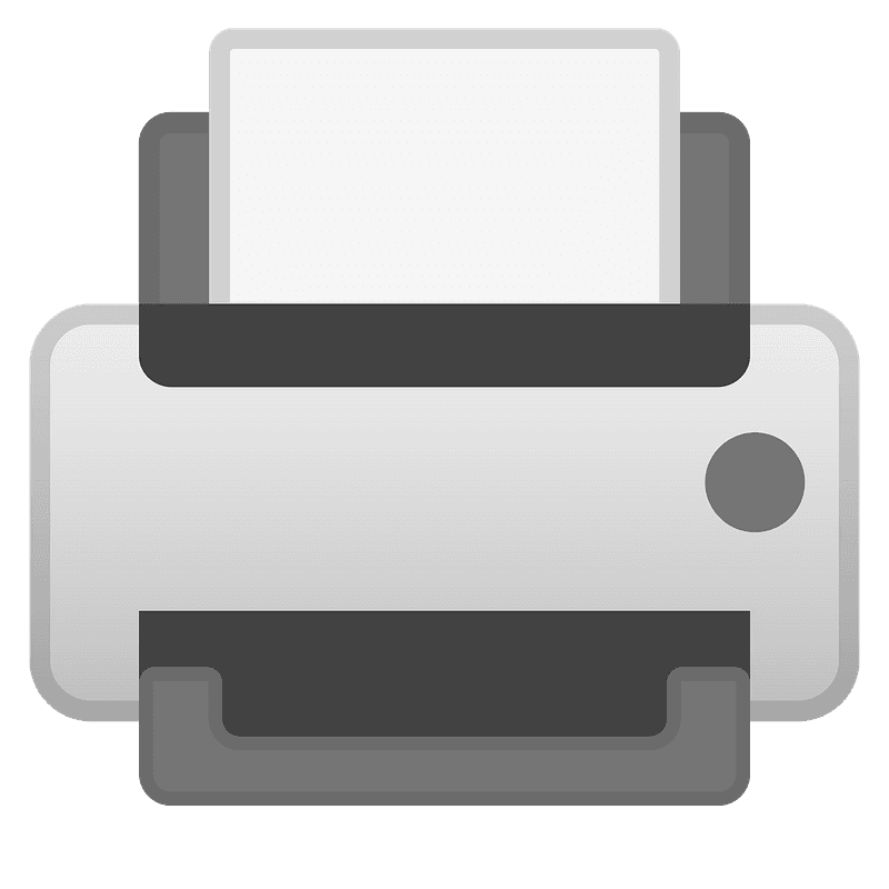 Printer Clipart Transparent 1