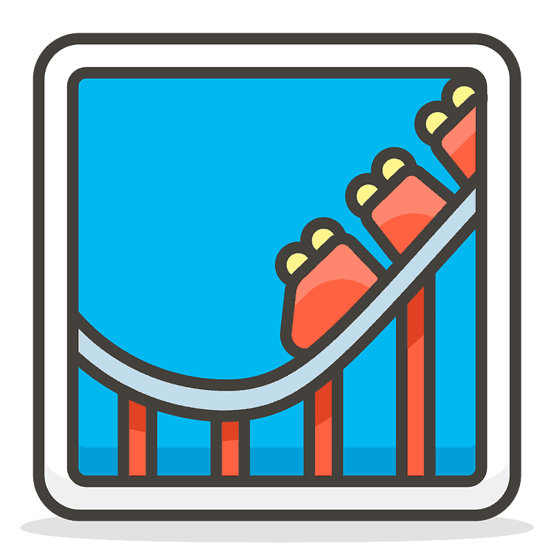 Roller Coaster Clipart For Free