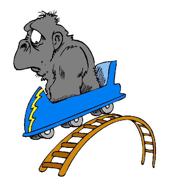Roller Coaster Clipart Free 8