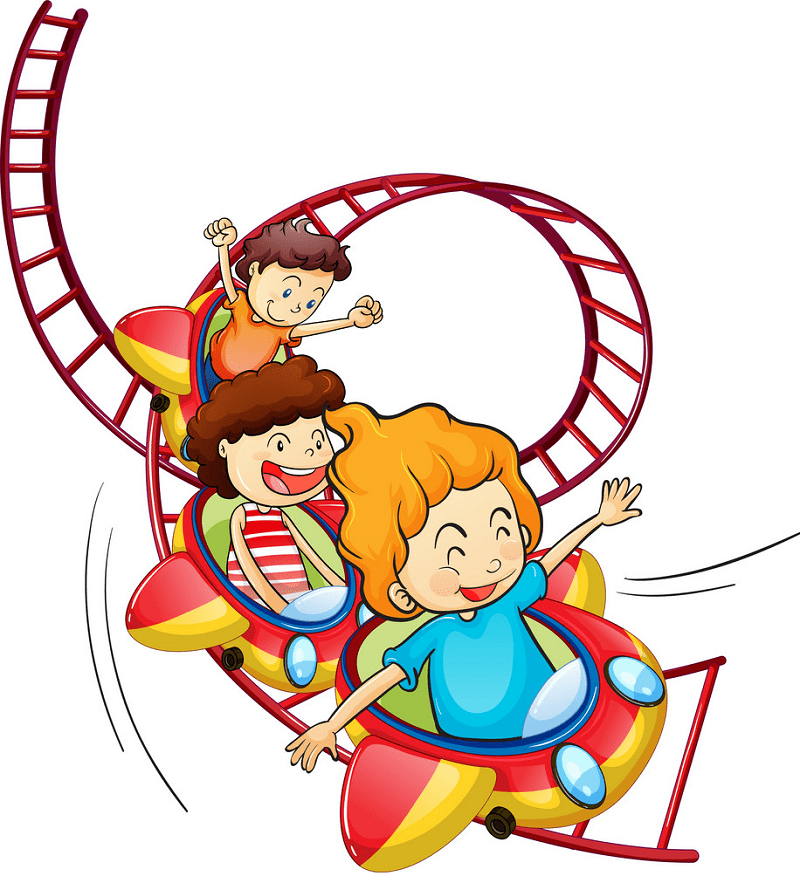 Roller Coaster Clipart Free Download