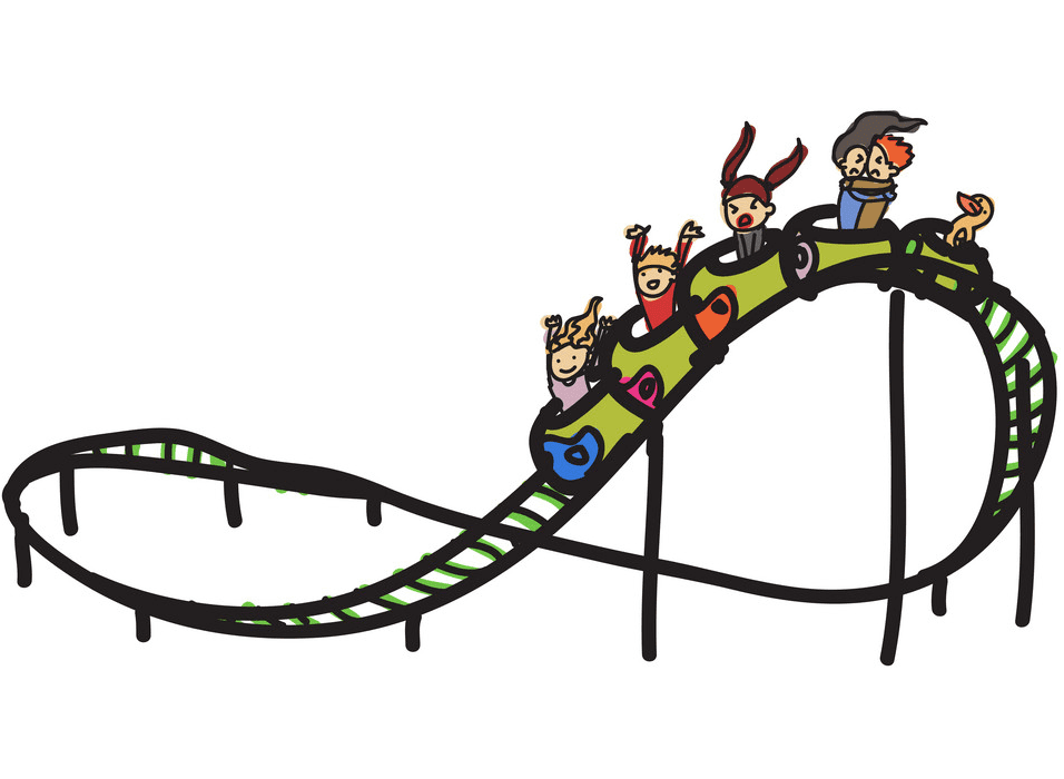 Roller Coaster Clipart Free Image