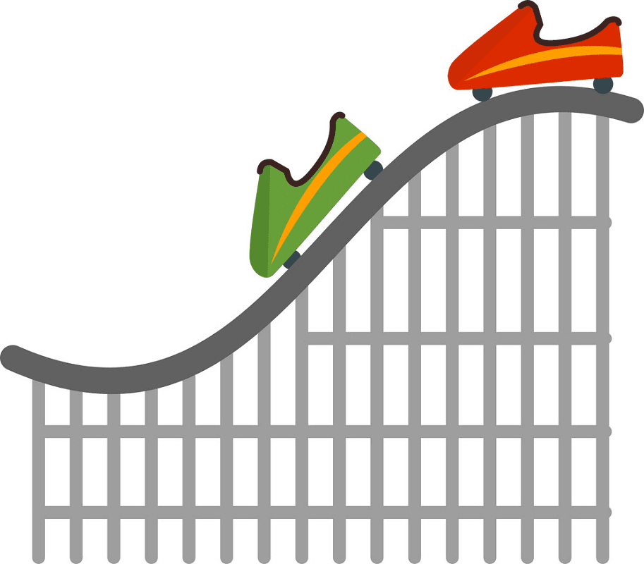 Roller Coaster Clipart Free Picture