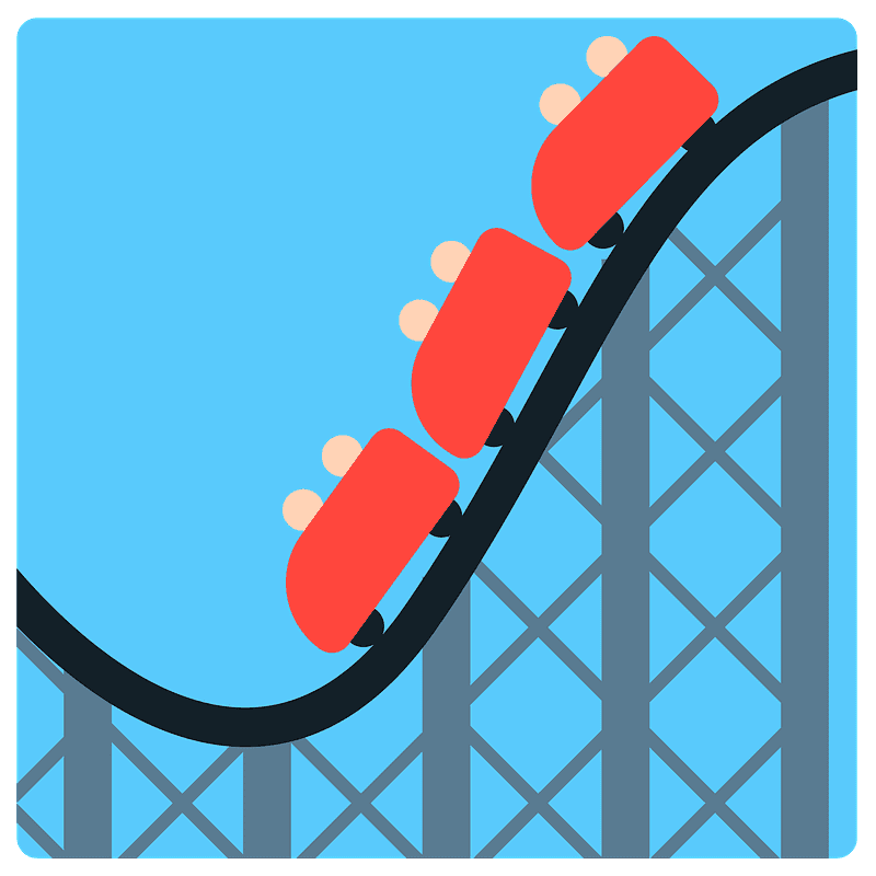Roller Coaster Clipart Image