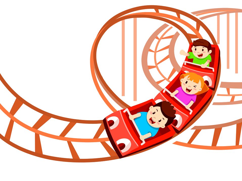 Roller Coaster Clipart Png Image