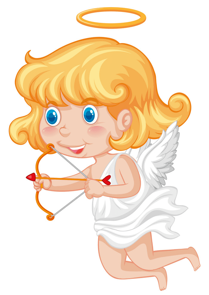 Adorable Cupid Clipart