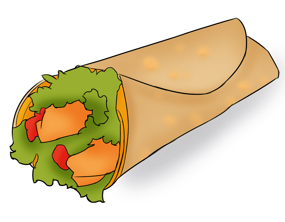 Burrito Clipart Free Image