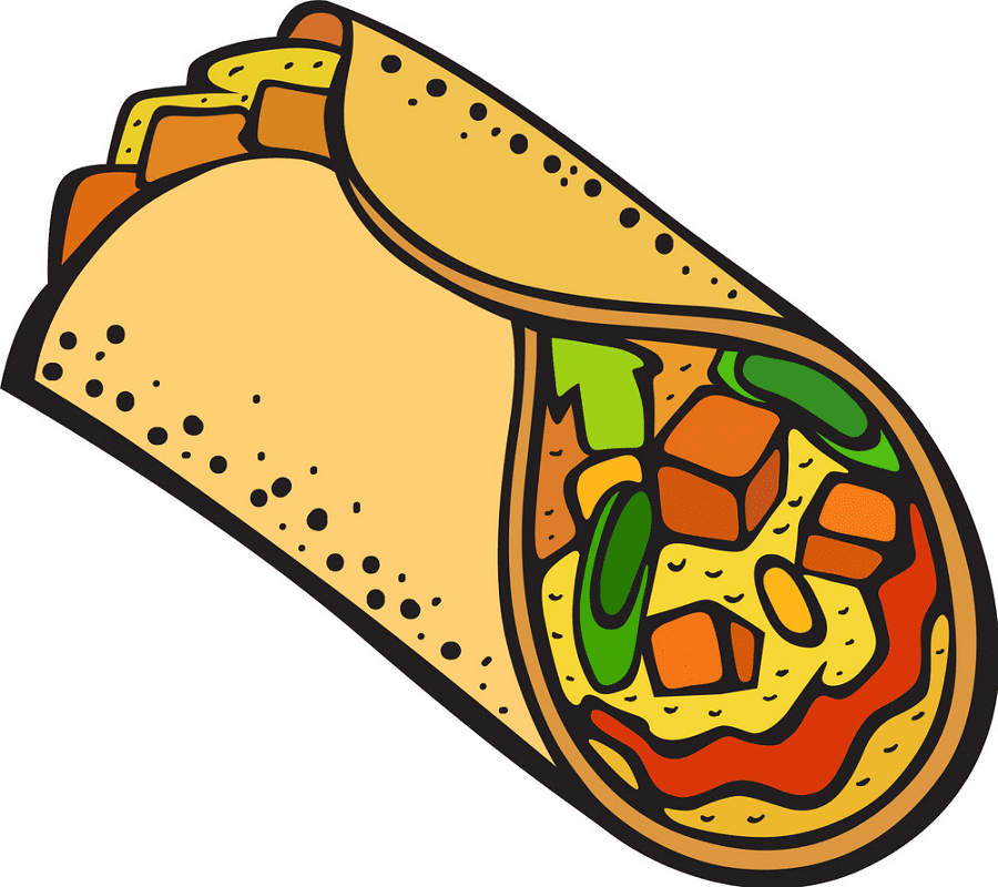 Burrito Clipart Free Picture