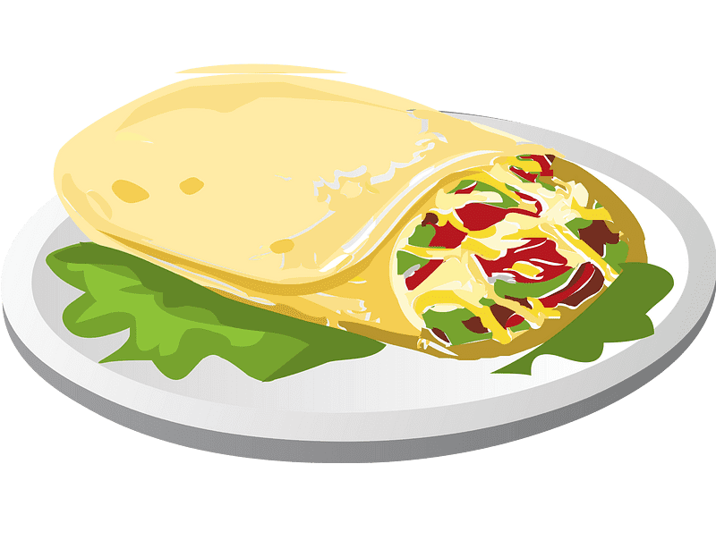 Burrito Clipart Image