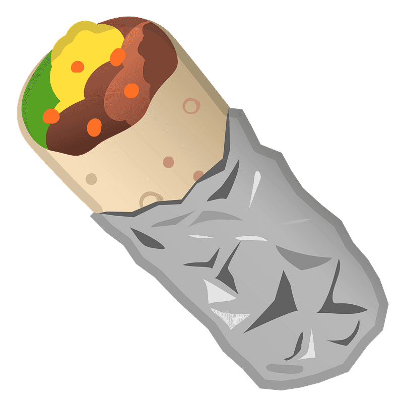 Burrito Clipart Transparent Free