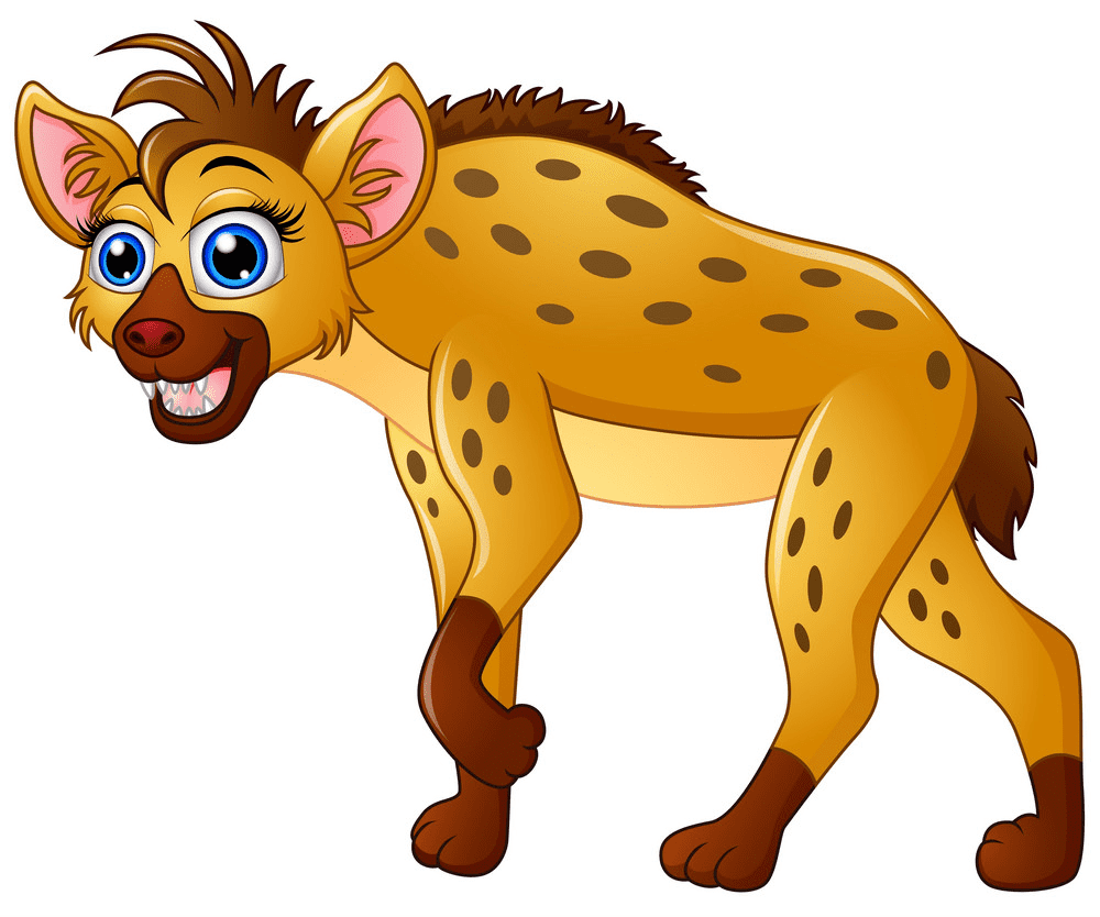Cartoon Hyena Clipart