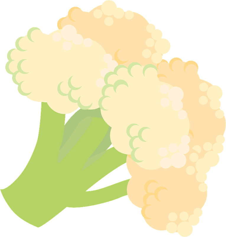 Cauliflower Clipart Transparent Free