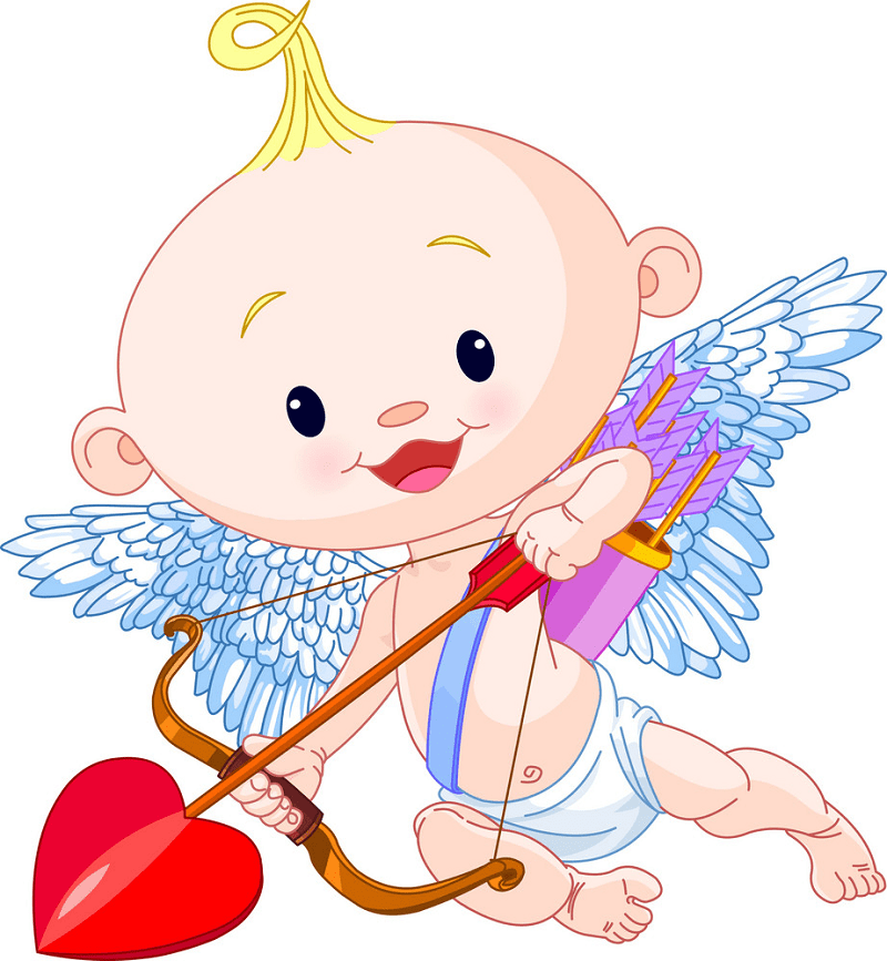 Cute Cupid Clipart Image